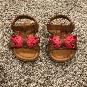 4/$20 Toddler butterfly sandals